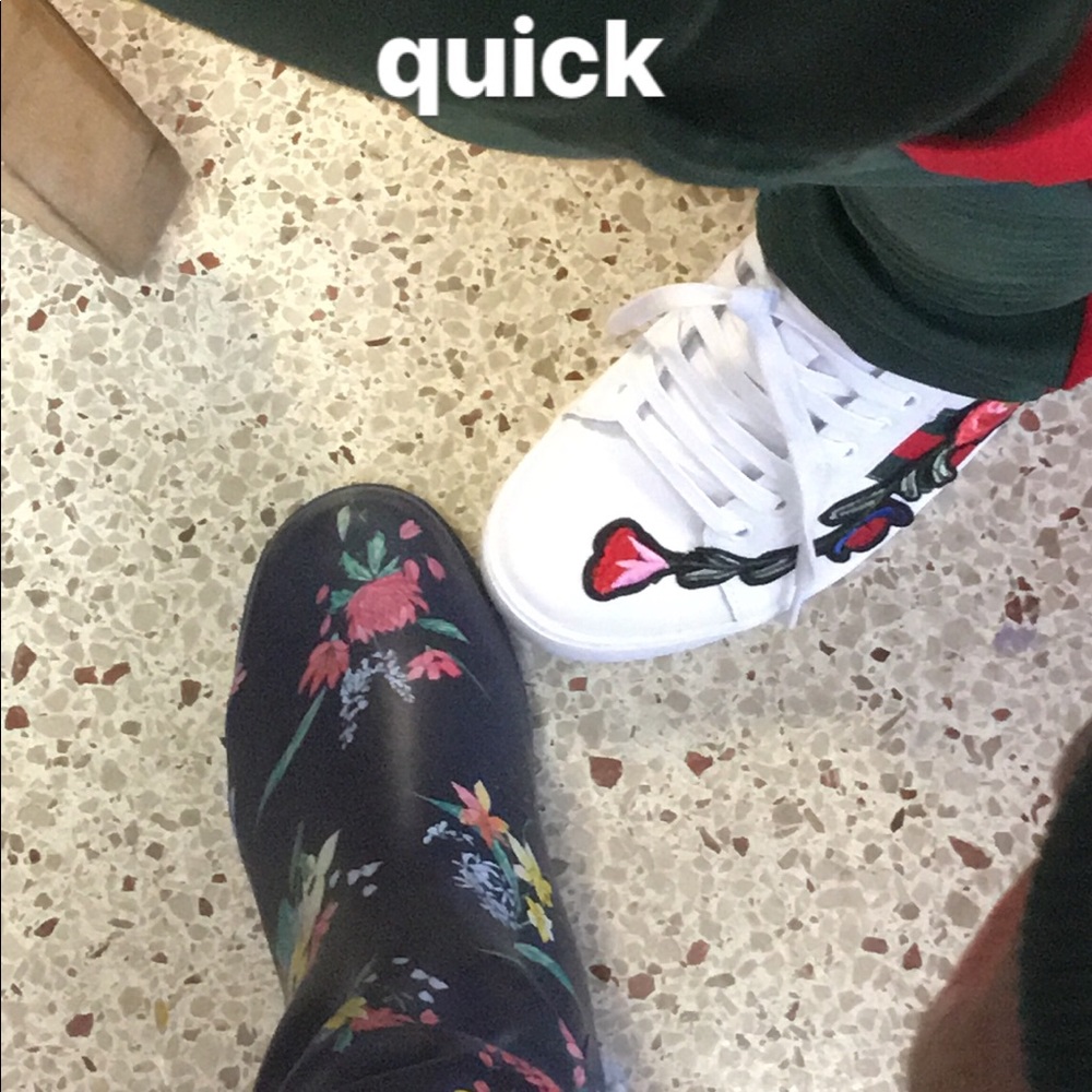 White shoes